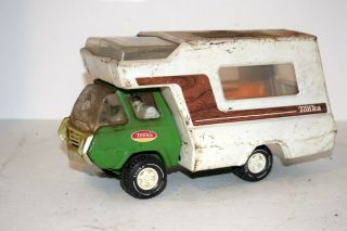 Vintage Toy Tonka Truck 1970’s Pressed Steel Rv 530 Camper Motorhome