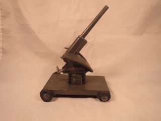 Tippco Anti - Aircraft Cannon On A Tin,  Wheeled Platform
