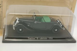 Universal Hobbies Presse 1/43 - Citroen Traction 7 B Cabriolet 1934
