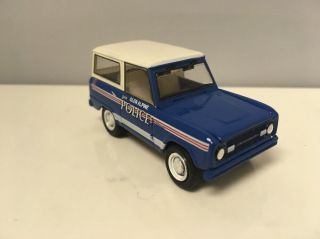 1967 67 Ford Bronco Glen Alpine Police Collectible 1/64 Scale Diecast