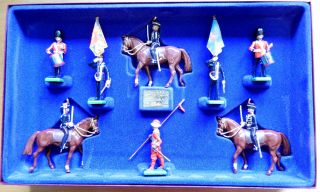 Vintage Britains 1:32 Honorable Artillery Company 5291 Set Painted Toy Soldiers