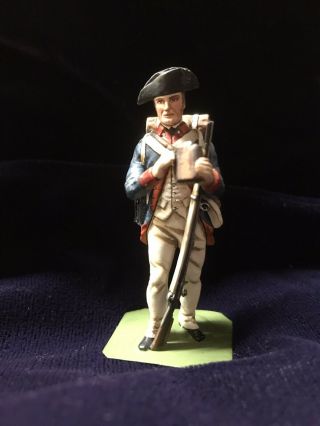 Lasset Studio Piece: American Infantry 1780 Painted By Jean Abel Cond