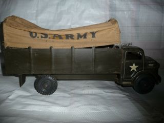 Army truck Marx Lumar pressed steel 2