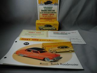 Al025 Atlas Dinky Toys 1/43 Buick Roadmaster Rose Orange Ref 24v Tres Bon Etat