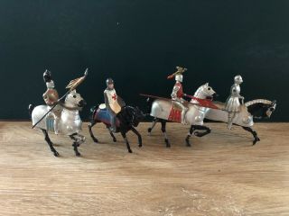 Crescent & Others: Mounted Knights.  Post War C1950s