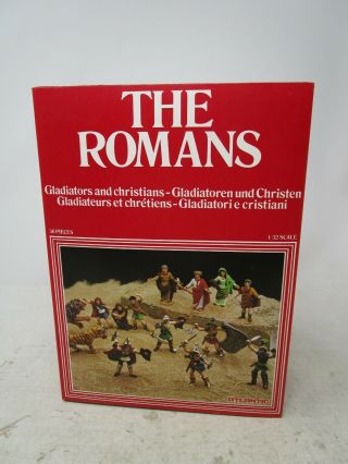 Vintage Atlantic The Romans Gladiators & Christinas 1:32