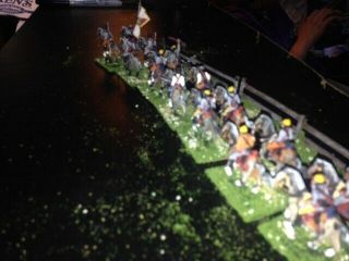 14 Painted 1/72 - Us Civil War Confederate Tennessee Cavalry Regiment W Command