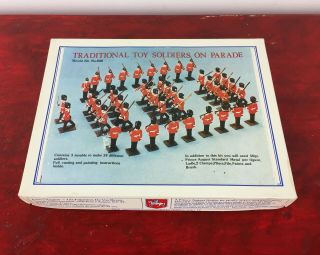 Vintage Boxed Prince August Mould Kit 800 - Toy Soldiers On Parade