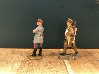 King & Country: World War 1 British Infantryman & German Officer. 2