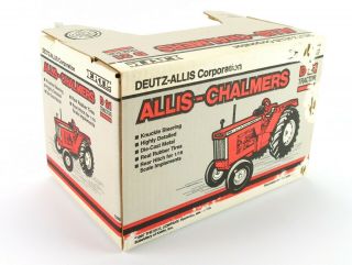 Ertl Allis - Chalmers D21 Tractor Box Only,  Vintage 1283 1987 1:16