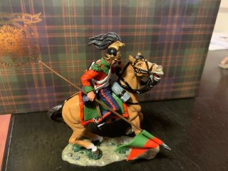 King & Country Mexican Mounted Flag Dragoon