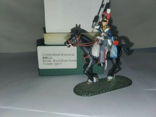 Frontline Figures Rhg.  3 British Royal Horse Guards Trooper (type 3) Mounted