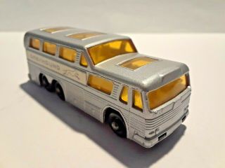 Vintage Matchbox Greyhound Coach Bus 1960 