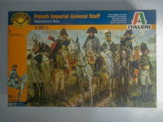 Italeri 1/32 54mm Napoleonic French Imperial General Staff