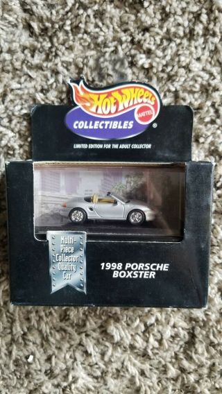 Hot Wheels 100 Collectibles Black Box - - 1998 Porsche Boxster 1/64 98