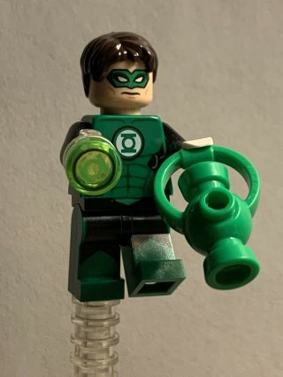 Authentic Lego Heroes Green Lantern Minifigure W/ Lantern 76025