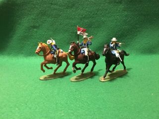 U.  S.  7th Cavalry Custer Era 1/32 Scale Plastic Figures