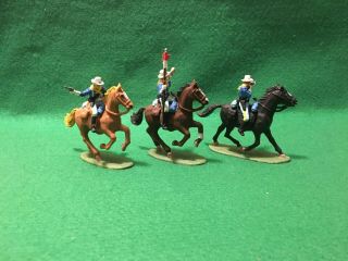 U.  S.  7th Cavalry Custer Era 1/32 Scale Plastic Figures 2