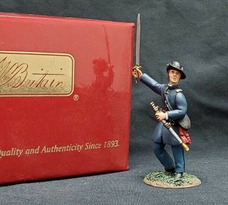 W.  Britain Civil War 17611c Union Infantry Officer,  Collectors 