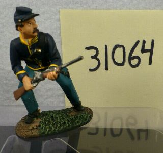 W Britains Civil War 31064 - Union Cavalry Trooper Dismounted Advancing No.  1 Acw