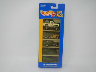 Hot Wheels Gift Pack 5 Pack Action Command (1)