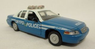 2002 York City Police Foundation 1999 Ford Crown Victoria Motor Max Toy Car