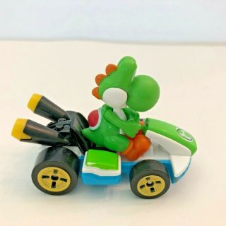Hot Wheels Mario Kart Circuit Track Replacement Yoshi Race Car