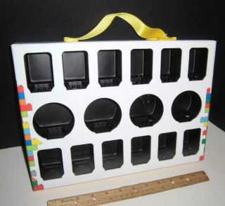 Lego Carrying Case Display For Minifigures 851399 - - Rare