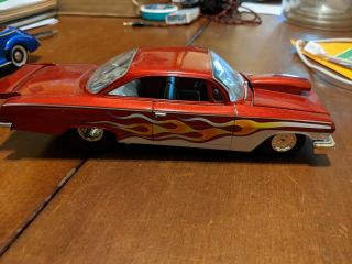 Die Cast Car 1/24 - Racing Champions 1962 Chevy with Flames - 2