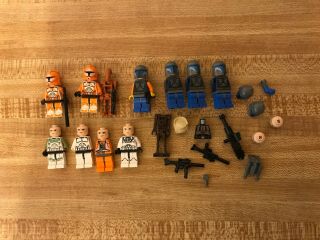 Lego Star Wars Minifigures 7913 7914 75077 9676 With