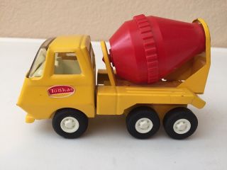 Vintage Tonka Cement Mixer Truck 5 " Steel/ Plastic Toy - Wow -