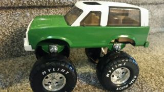 Nylint Ford Bronco Ii Toy Truck Custom Monster Toy Green Paint