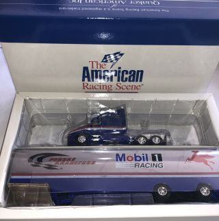 Jeremy Mayfield Mobil 1 Racing 12 Ford Hauler Trailer Truck American Racing Ii