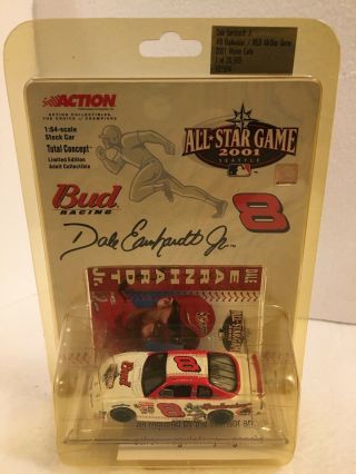 2001 Action 1/64 Dale Earnhardt Jr 8 Budweiser Monte Carlo Mlb All Star Game
