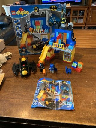 Lego Duplo Dc Comics Batman Batcave Adventure (10545) Catwoman Complete W/box