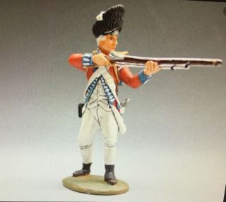 King & Country Br001 American Revolution War Fusilier Standing Firing