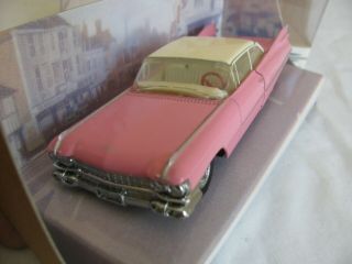 Dinky Matchbox 1/43 Scale Pink 1959 Cadillac Coupe DeVille Convertible DY - 7C EX 3