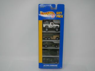 Hot Wheels Gift Pack 5 Pack Action Command
