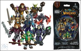 Mega Bloks World Of Warcraft Series 1 Sdcc 2013 Mini Figure Mystery Pack 91100