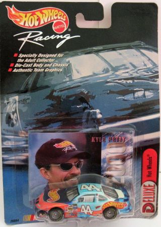 Kyle Petty 44 1:64 Hot Wheels Diecast Car 2000 With Collectible Card