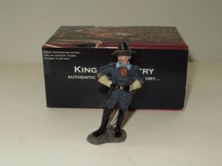 King & Country Cw091 General George Armstrong Custer Figure.  Hard To Find