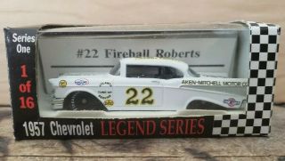 Fireball Roberts 22 1957 Chevrolet 1/64 Scale Rcca Rci Collector Legend Series