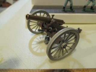 Vintage Britains Swopett American Civil War Union Cannon and 3 Figures 3