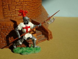 Britains Swoppet Knights,  Crusader Man At Arms Repaint,  Toy Soldiers,  England
