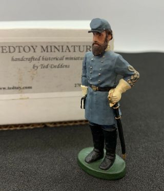 Tedtoy American Miniatures Stonewall Jackson 1/32 54mm Metal Toy Soldier