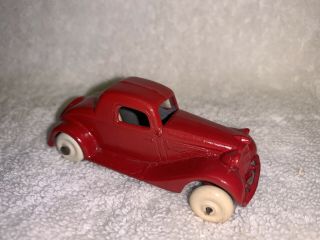 Tootsietoy Die Cast 1930s Red Coupe