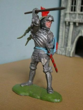 Britains Swoppet Knight,  Standing Throwing Spear,  Toy Soldiers,  Complete
