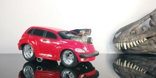 1/18 Scale Model Funline Toys Muscle Machines Chrysler Pt Cruiser Custom Dub