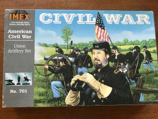 Imex Plastic American Civil War Union Artillery Set No.  701