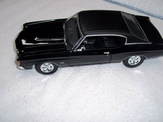 Maisto 1/18 Scale Black 1971 Chevrolet Chevelle Ss 454